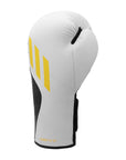 White boxing glove with yellow stripes from Adidas x Anderson Silva collection.