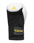 Black and white boxing glove from Adidas x Anderson Silva collection.