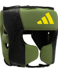 Face guard for Adidas x Anderson Silva boxing helmet.