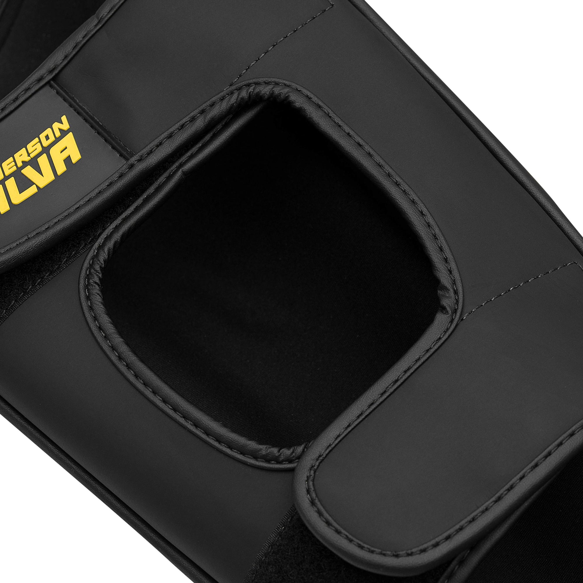 Black bag with a hole, Adidas and Anderson Silva design.