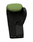 Green and black boxing glove, Adidas x Anderson Silva, 16 oz size.