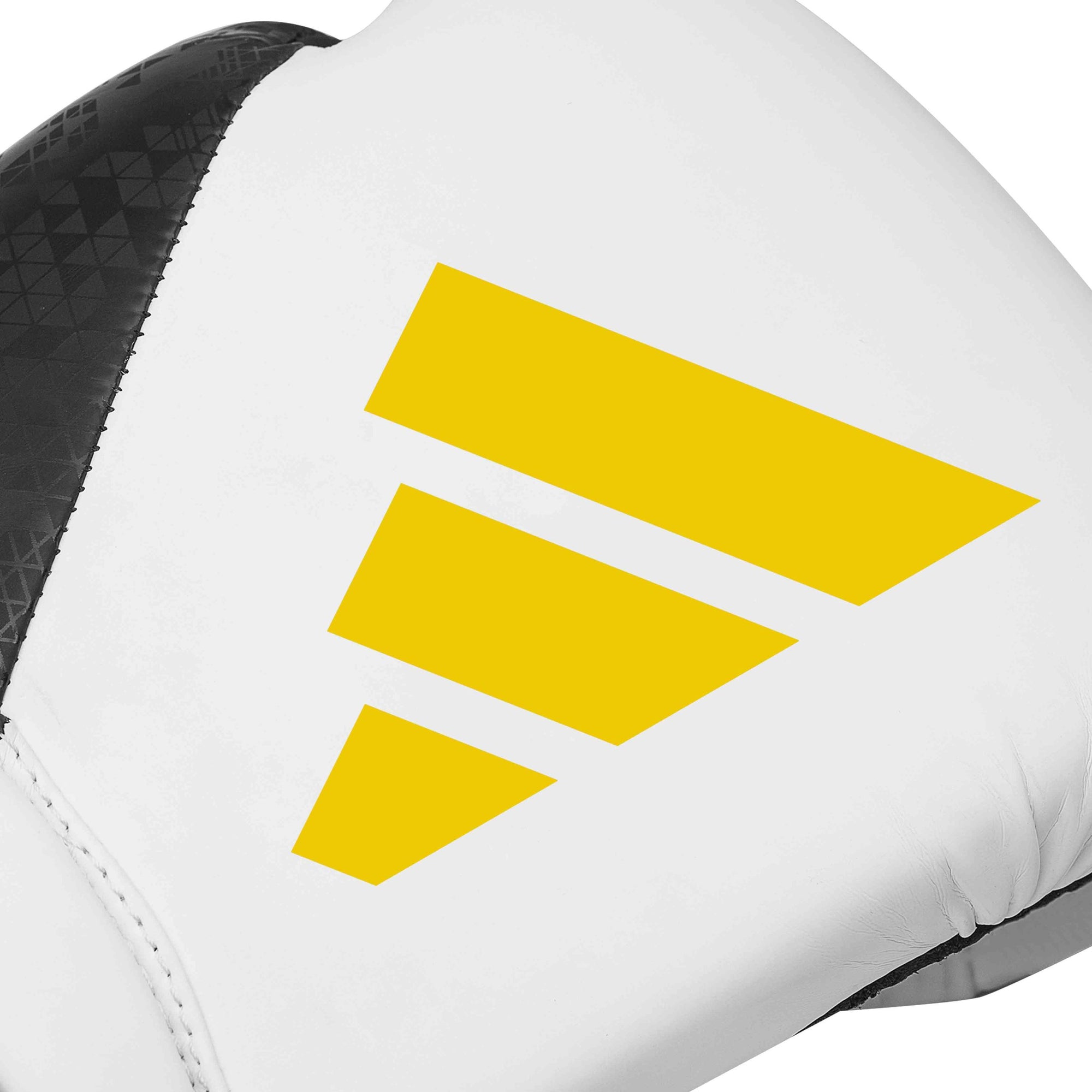 Close-up of Adidas x Anderson Silva boxing glove.