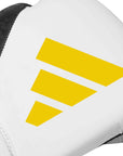 Close-up of Adidas x Anderson Silva boxing glove.