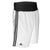 White and black adidas boxing shorts, IBA approved, size M.