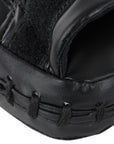 Close up of a black glove, part of adidas FLX 3.0 square micro mitts.