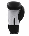 Black and white adidas boxing glove.