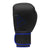 Black Adidas Hybrid 80 glove with blue trim, 6 oz.