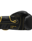 Black and gold boxing glove ideal for training.