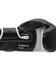 Black and white boxing glove, Adidas Hybrid 80 Training Gloves.