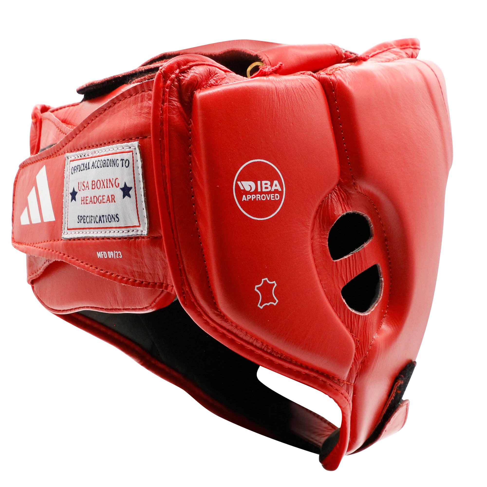 ADIDAS IBA &amp; USA BOXING APPROVED AMATEUR COMPETITION BOXING HEAD GEAR
