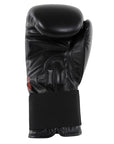 A black boxing glove.