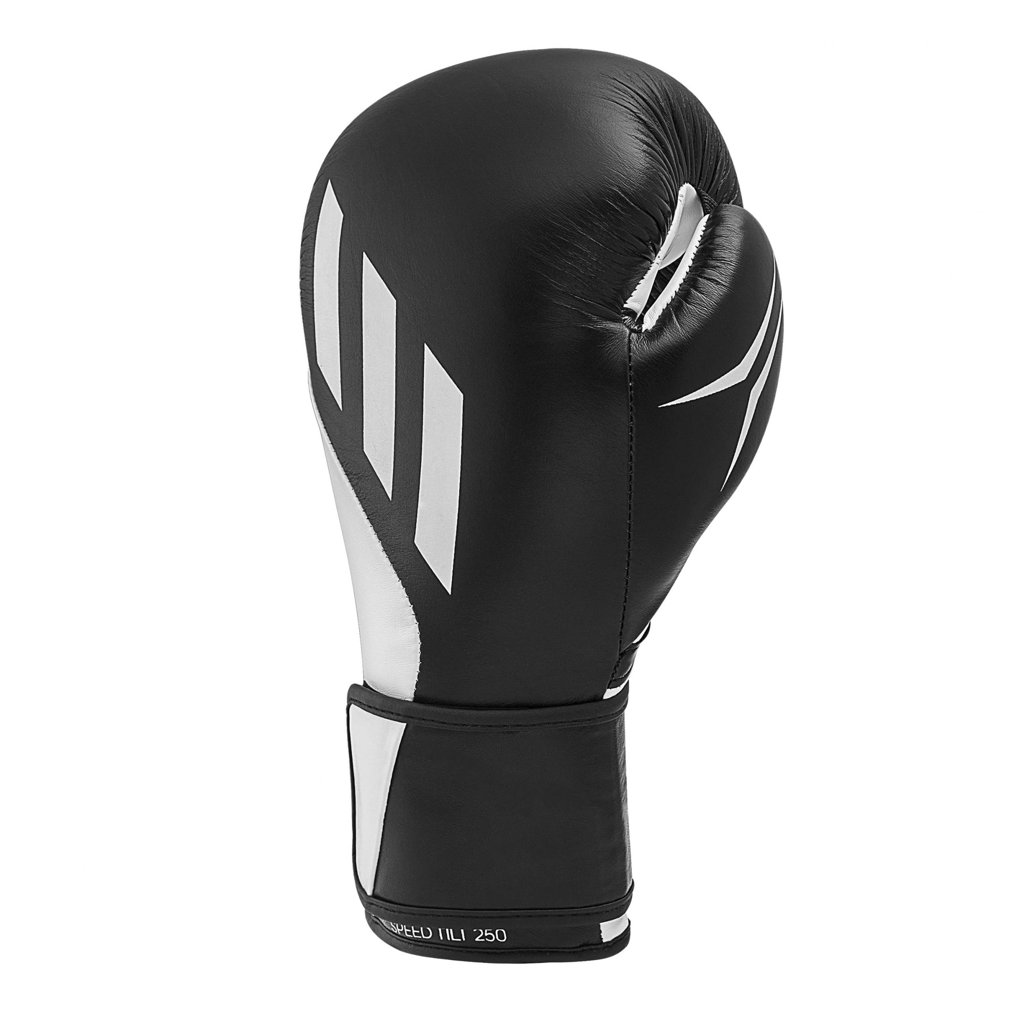 Black and white boxing glove, Speed TILT 250 Training Gloves.