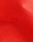 Close-up of red fabric texture.