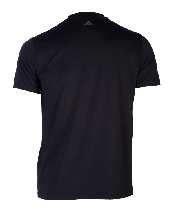 Black performance shirt for children.