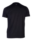 Black performance shirt for children.