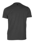 A black Adidas Performance Dri-Fit t-shirt with a logo.