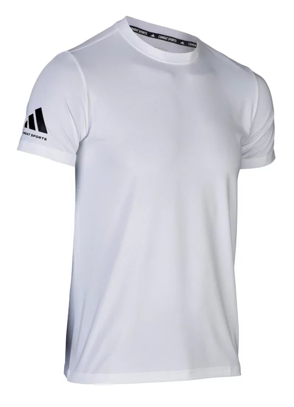 White shirt with black stripes, Adidas Dri Fit, adult XX-Large.