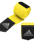 Yellow and black boxing wrist wraps, adidas brand, 3.5m.