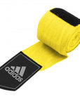 Yellow and black boxing wrist wraps, adidas brand, 4.5m.