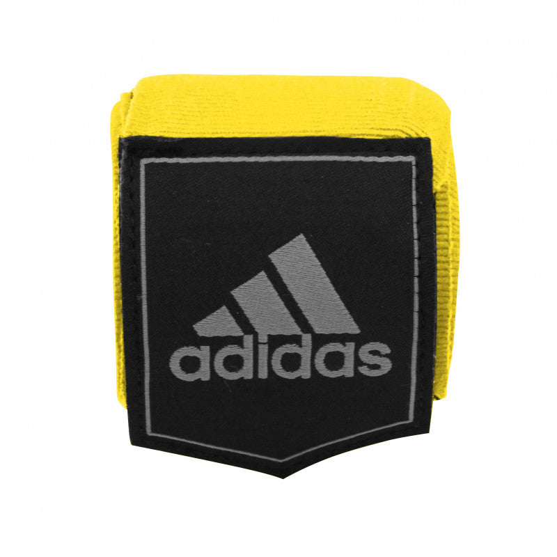 Yellow and black boxing wrist band, adidas brand, 4.5m.