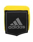 Yellow and black boxing wrist band, adidas brand, 4.5m.