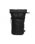 Black Adidas camo military sack bag with single strap and heavy-duty zipper.