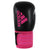 Black and pink adidas women's boxing glove from Hybrid 100 series.