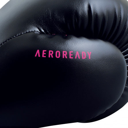 Close-up of an Adidas boxing glove.