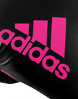 Close up of Adidas Hybrid 80 boxing glove.