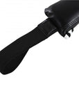 Black glove with black strap, adidas Boxing Paddle Target.