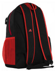 Black and red Adidas Taekwondo backpack.