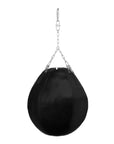 Black Adidas punching bag with sturdy chains, model adiBAC27.