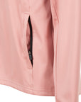 Close-up of a pink jacket, part of the adidas Women's Hydrosuit.