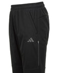 Black shorts with side logo from adidas Men's Hydrosuit adiSS23 collection.