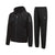 Black jacket and pants for adidas boxing apparel.