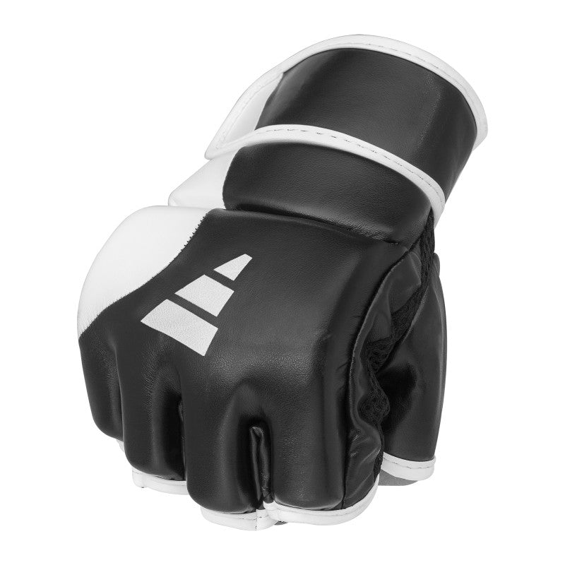 Black and white Grappling 250 boxing glove featured.