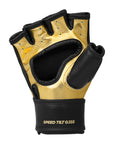 Gold and black boxing glove for Grappling 350 series.