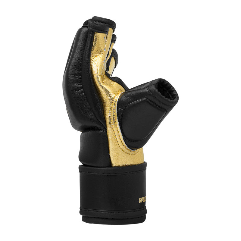 Black and gold boxing glove for GRAPPLING 350.