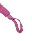 Pink hand wrap strap with loop for boxing protection.