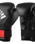 Pair of Adidas Hybrid 250 Elite boxing gloves.