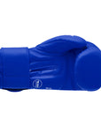 Blue boxing glove for boxing and kickboxing.