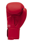 Red boxing glove, part of Adidas IBA approved gloves line.