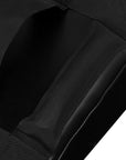 Close up of Adidas curved PU kick shield, black.