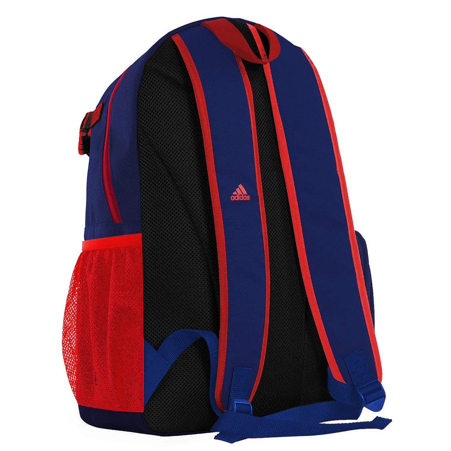 Blue and red Adidas Taekwondo backpack.