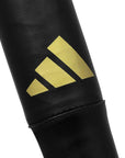 Black and gold boxing bag for adidas PRO Striking stick.