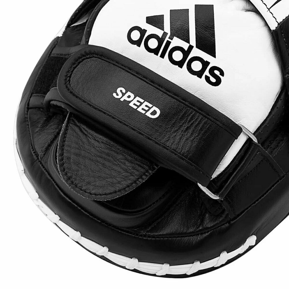 Close-up of a boxing glove for Adidas Speed Micro Air Focus Mitts.