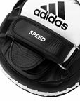 Close-up of a boxing glove for Adidas Speed Micro Air Focus Mitts.