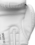 Close-up of ADIDAS FLX 3.0 Speed 50 boxing glove.