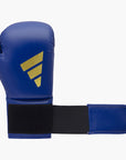 A blue boxing glove with a black strap for Adidas FLX 3.0 series.