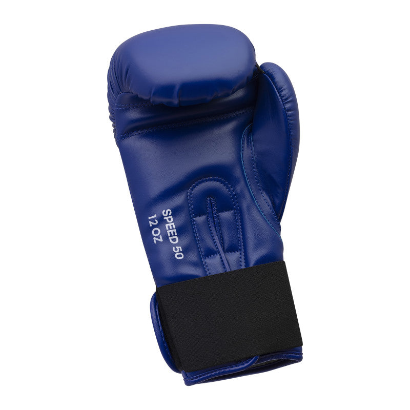 A blue boxing glove with black trim for Adidas FLX 3.0 series.